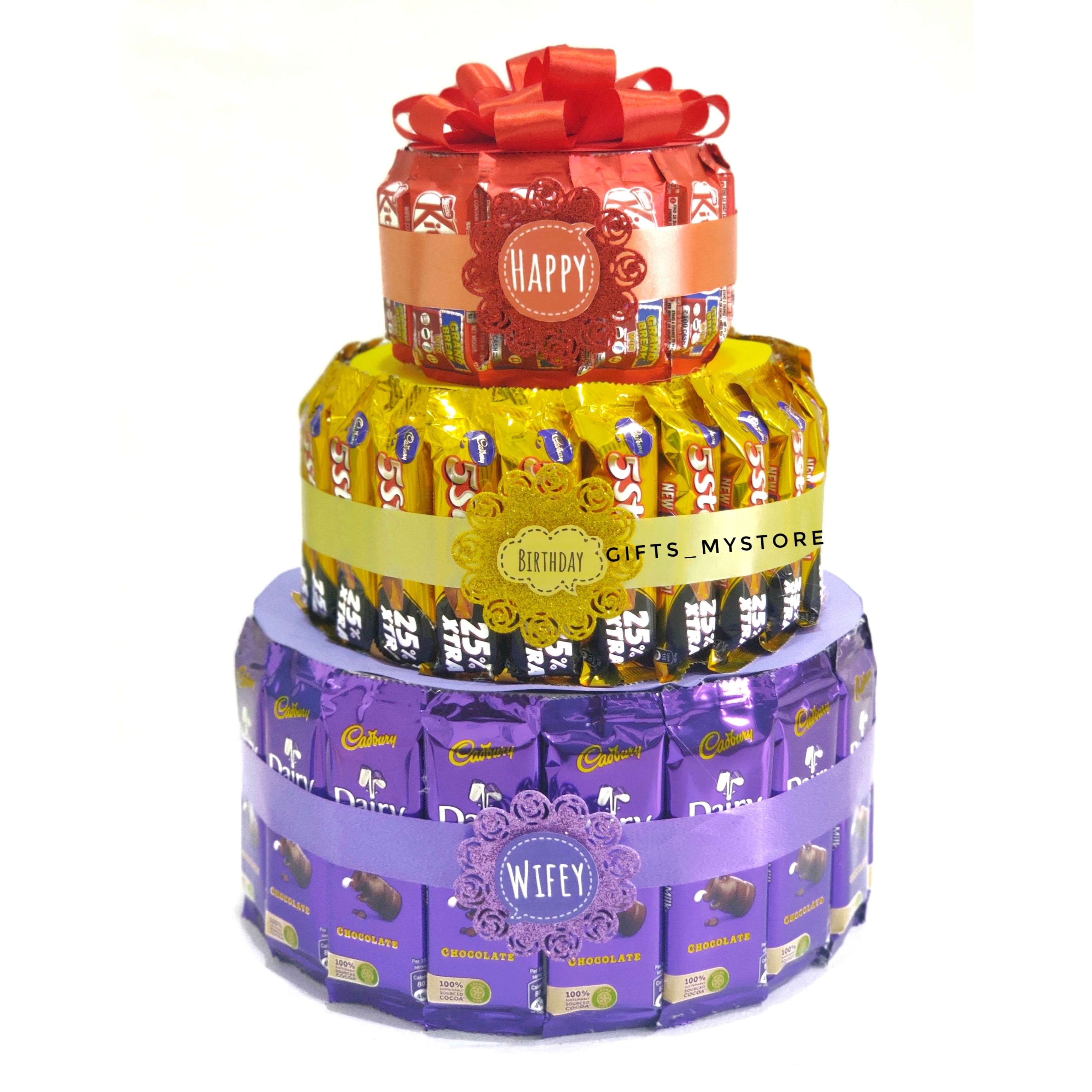 3 TIER CHOCOLATE HAMPER